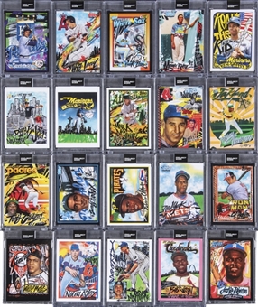 Topps Project 2020 Complete Saladeen Set (20 Cards) - Topps Encased 